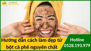cách sử dụng bột cà phê nguyên chất làm đẹp (1)